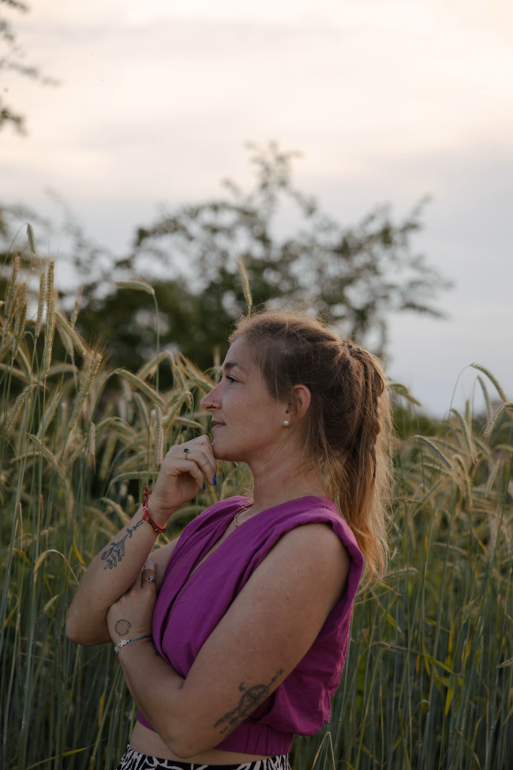 Golden Hour in the Straw Field • Image 5