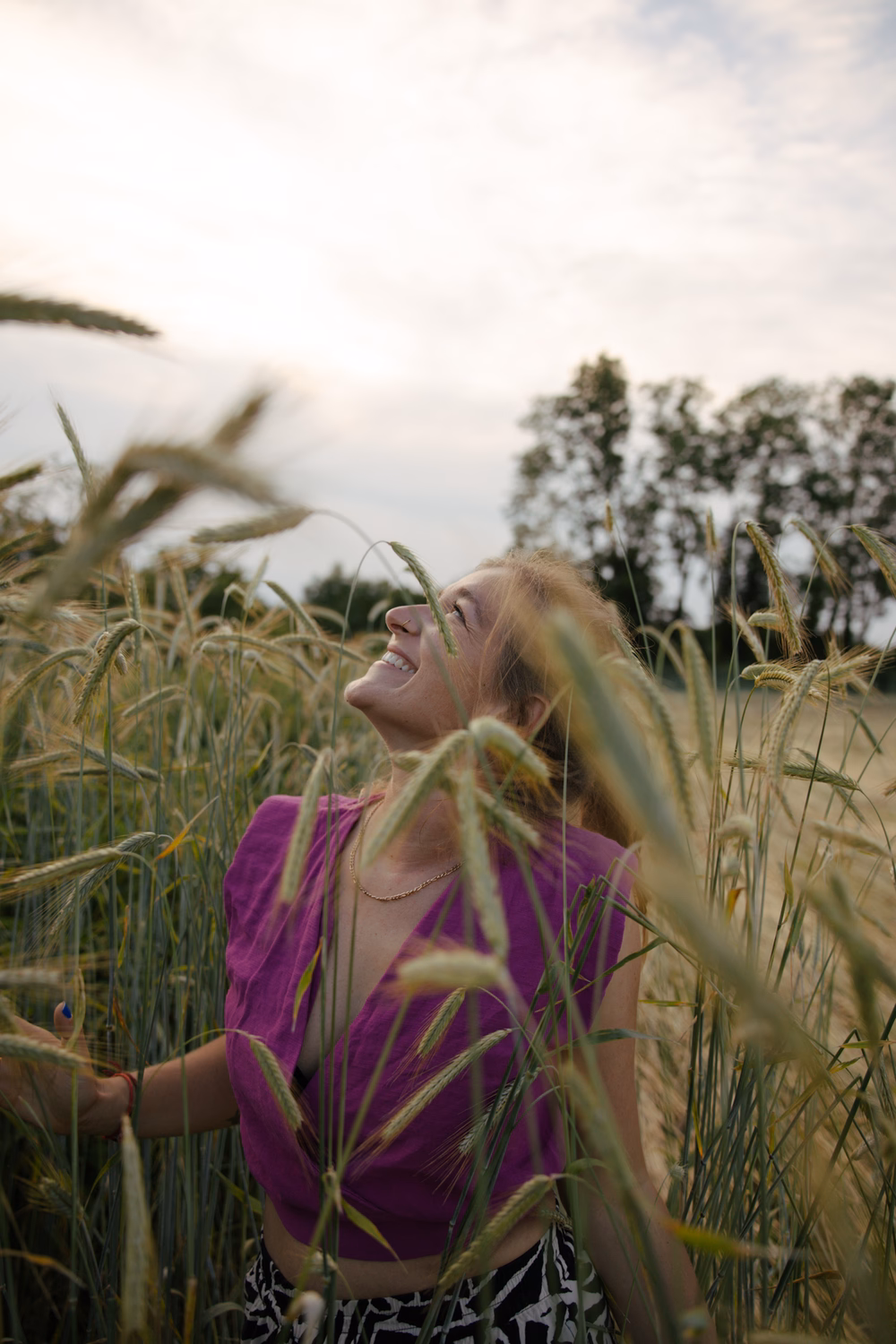 Golden Hour in the Straw Field • Image 3