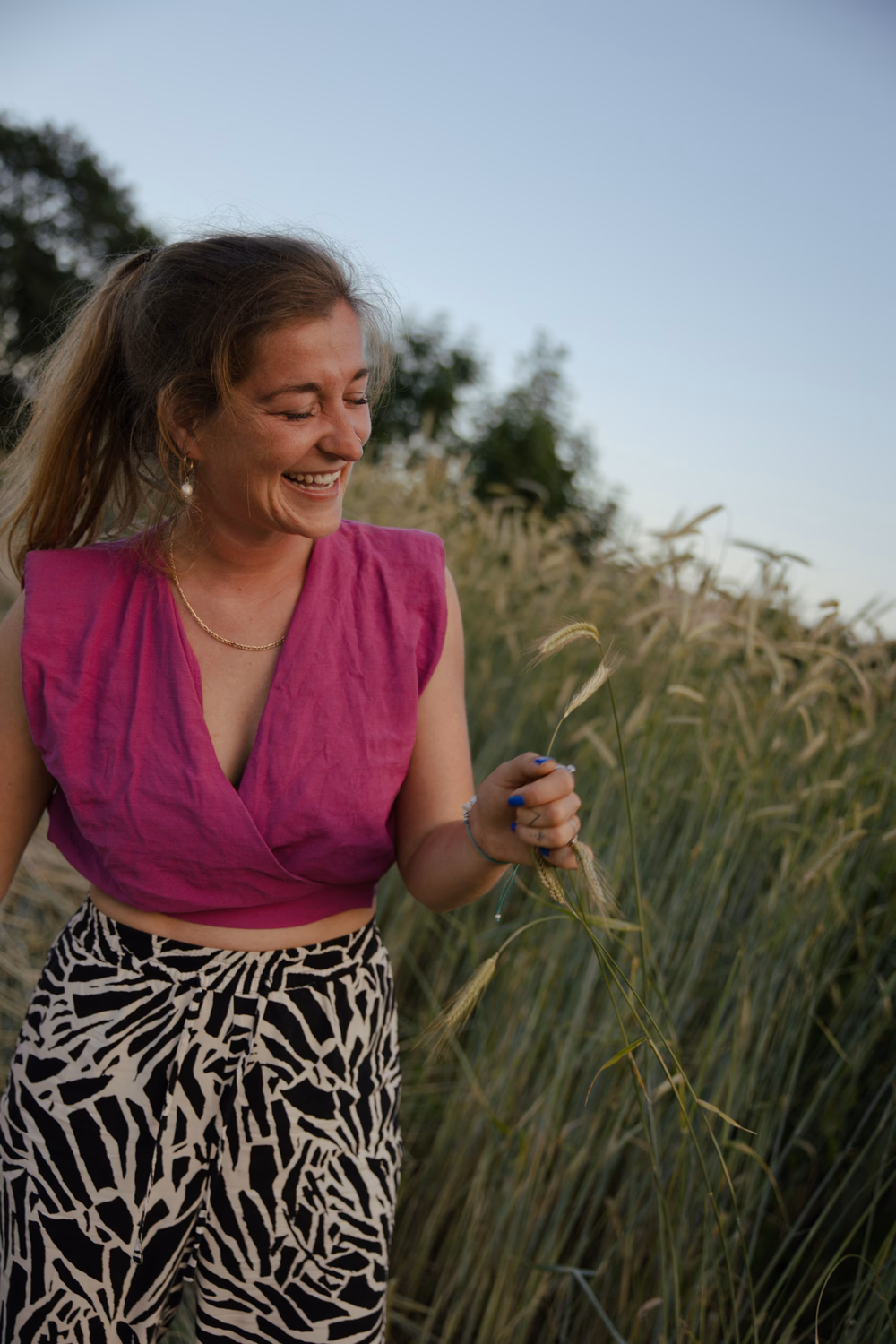 Golden Hour in the Straw Field • Image 4